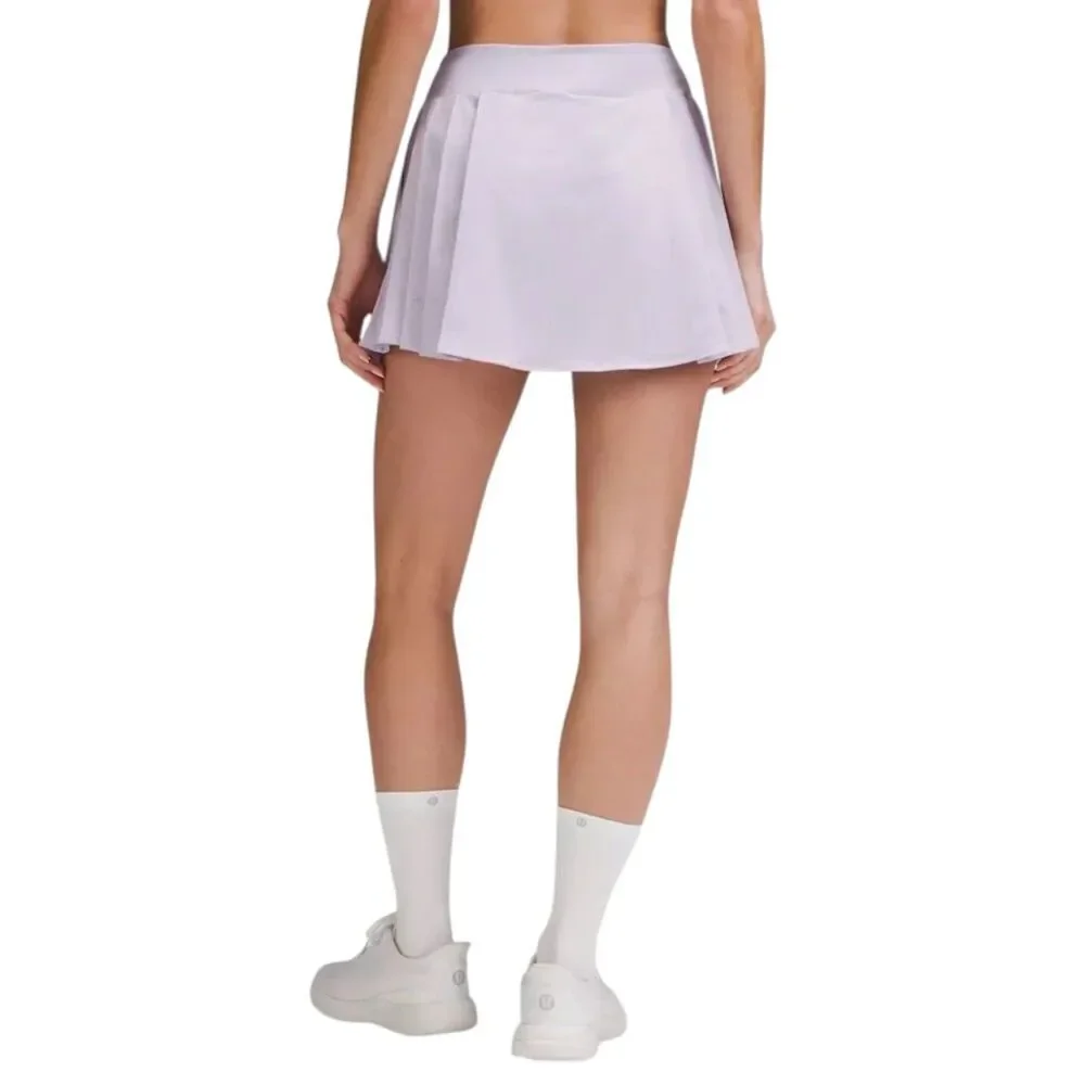 Lululemon Side-Pleat High-Rise Tennis Skirt Lilac Ether
